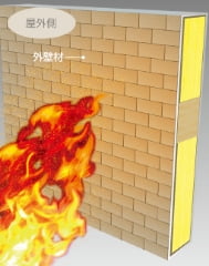 イメージ：結もらい火に強い外壁材